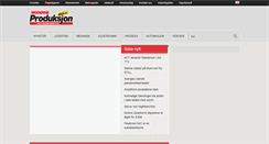 Desktop Screenshot of moderneproduksjon.no